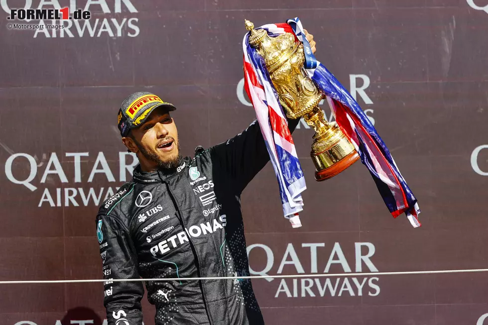 Foto zur News: Großbritannien: Lewis Hamilton (Mercedes)