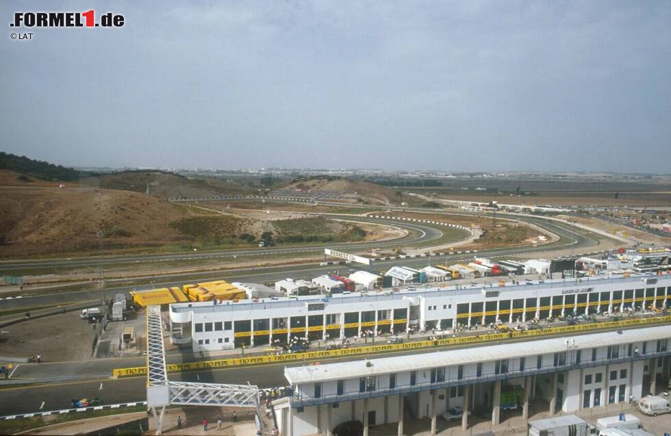 Foto zur News: Circuito de Jerez bei Jerez de la Frontera (Spanien): Formel 1 1986-90, 1994 und 1997