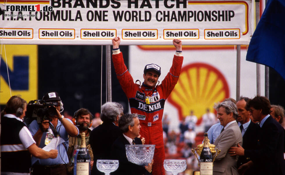 Foto zur News: #4: Nigel Mansell (Großbritannien) - 4 Heimsiege in Brands Hatch (1) und Silverstone (3). Alle Erfolge beim britischen Grand Prix erzielt Mansell in den Jahren 1986, 1987, 1991 und 1992 für das britische Williams-Team.