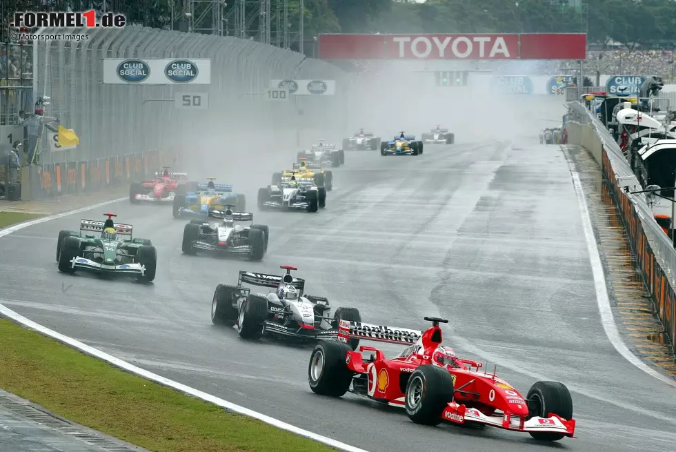 Foto zur News: Grand Prix #700: Sao Paulo (Brasilien) 2003