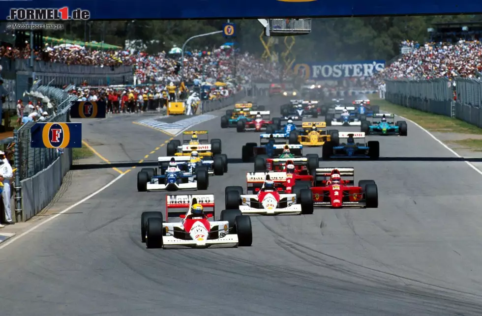 Foto zur News: Grand Prix #500: Adelaide (Australien) 1990