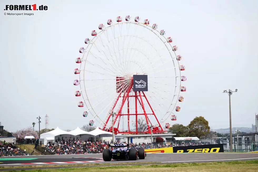 Foto zur News: 3. Suzuka, Japan (6. April 2025) - Fragt man die Formel-1-Piloten nach ihrer Lieblingsstrecke, sagen viele Suzuka. Die Strecke mit ihren tückischen S-Kurven ist im Auto ein Hochgenuss, allerdings sind Kurven wie die 130R leider keine Herausforderung mehr. Das Rennen rückte 2024 vom Herbst in den Frühling.