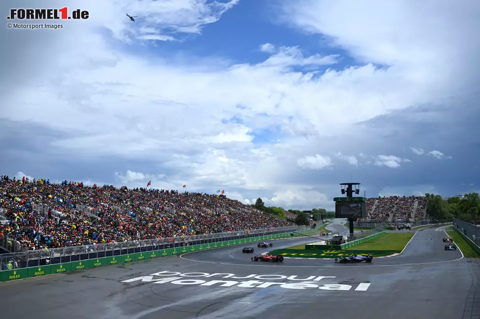 Foto zur News: 10. Montreal, Kanada (15. Juni 2025) - Seit 1978 findet der Kanada-Grand-Prix auf der Ile Notre-Dame statt. Das erste Rennen gewann ausgerechnet Lokalmatador Gilles Villeneuve, nach dem die Strecke heute benannt ist. Michael Schumacher und Lewis Hamilton konnten hier jeweils sieben Mal gewinnen.