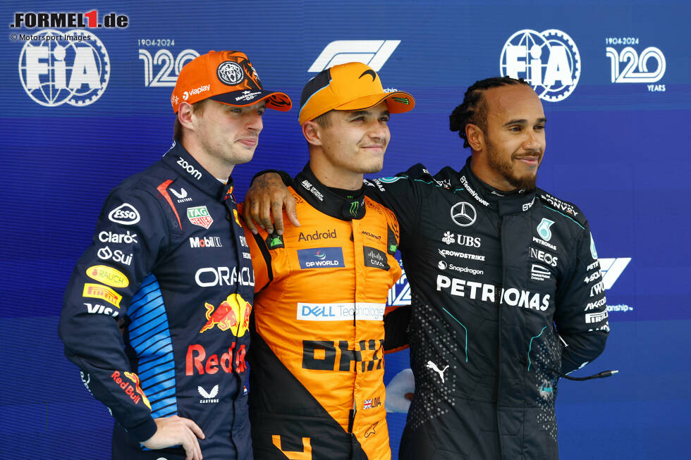 Foto zur News: Lando Norris sorgte mit seiner Pole in Spanien für eine Besonderheit. Denn mit McLaren feierte das vierte unterschiedliche Team in Folge eine Poleposition in der Formel 1. So etwas hatte es schon zwölf Jahre nicht mehr gegeben. Wir blicken an dieser Stelle in die jüngere Geschichte.