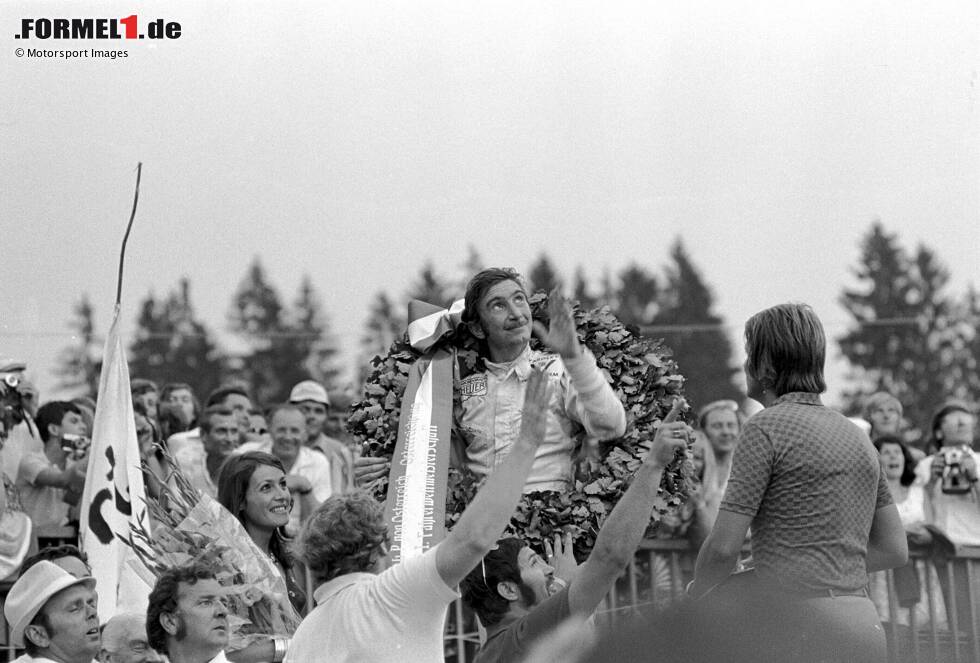 Foto zur News: ... 1971 am Österreichring siegt Siffert ein zweites Mal, nach 36 Rennen. Und dieser zweite Sieg ist zugleich sein letzter in der Formel 1: Siffert verunglückt wenig später und stirbt bei einem Nicht-WM-Lauf.