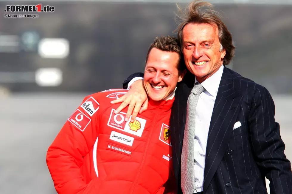 Foto zur News: ... Ferrari-Präsident Luca di Montezemolo Schumacher die Freigabe für einen Wechsel gibt. Passiert es also wirklich? Das plaudert ...