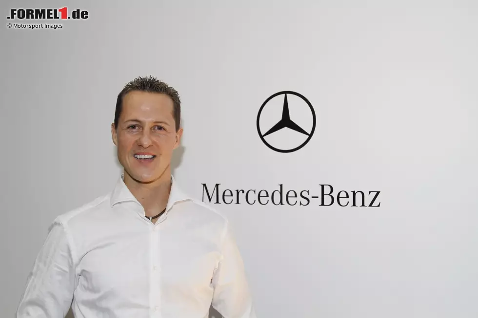 Foto zur News: Er könne Mercedes außerdem &quot;etwas zurückgeben&quot;, wo es doch einst Mercedes gewesen war, das Schumacher gefördert und in die Formel 1 gebracht habe. Einzig die ganz großen Erfolge bleiben aus, denn ...