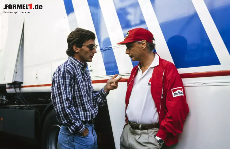 Foto zur News: Niki Lauda (Weltmeister): &quot;Senna war der beste Fahrer. Und wenn so jemand ums Leben kommt, dann muss man sich schon fragen, was der Sinn des Ganzen ist.&quot;