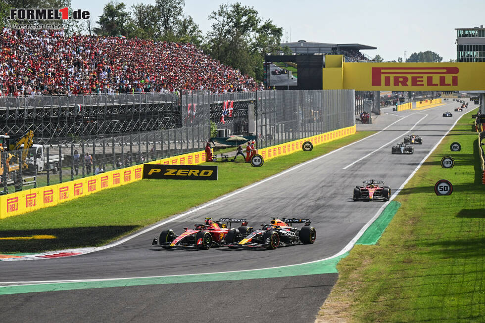 Foto zur News: Platz 10: Italien/Monza (112/19-19-17-16-15-14-12) - Das erste Rennen in den Top 10 ist das Ferrari-Heimspiel in Monza. Zwar ein Klassiker im Kalender, aber bei niemandem in den Top 5. Auch hier sind Tradition und Atmosphäre das große Plus, aber es gibt auch Stimmen, die den Grand Prix für &quot;überbewertet&quot; halten.