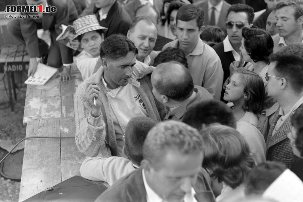 Foto zur News: 1959 war das Jahr von Jack Brabham. Der Australier feierte beim Saisonauftakt in Monaco seinen ersten Grand-Prix-Sieg mit dem Cooper-Team und sicherte sich am Ende des Jahres seinen ersten von ingesamt drei WM-Titeln.