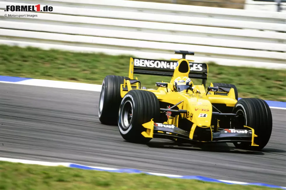 Foto zur News: 2004 hatte Pantano als Teamkollege von Nick Heidfeld bereits 14 Rennen für Jordan bestritten, das Team dann aber aus finanziellen Gründen verlassen, während Timo Glock sein Cockpit übernahm. Pantano war Heidfeld deutlich unterlegen und holte keinen einzigen Punkt - zu wenig für einen zweiten Anlauf.