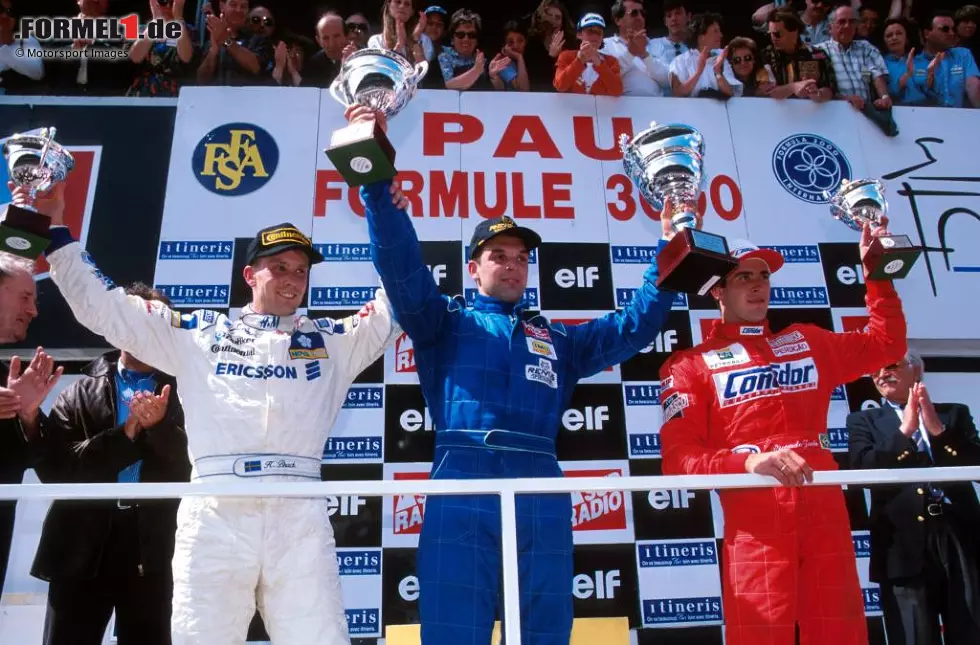 Foto zur News: Jörg Müller galt in den 90er-Jahren als große Formel-1-Hoffnung Deutschlands, dominierte 1994 auch die Deutsche Formel 3 in Helmut Markos RSM-Team, bevor er 1996 auch die Formel 3000 für sich entschied. In der Formel 1 war er aber nur Testfahrer für Arrows und Sauber.