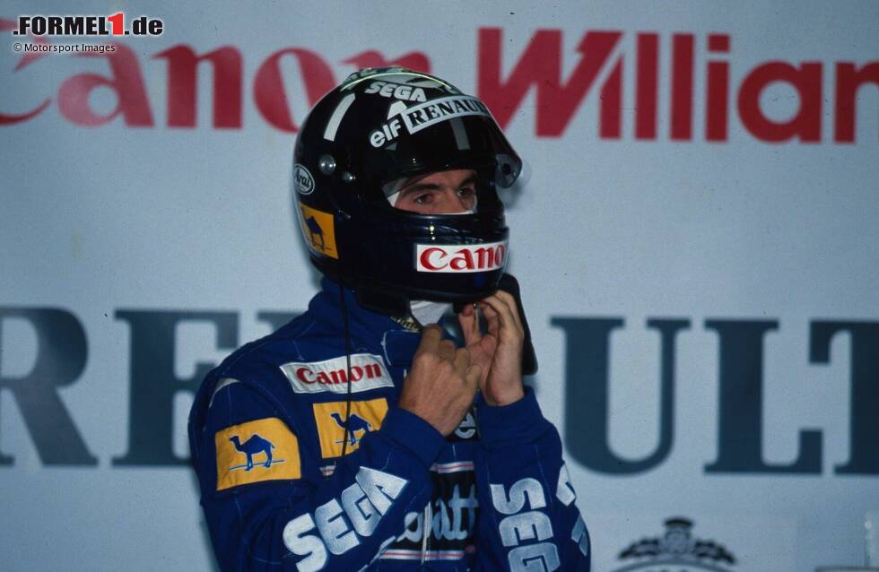 Foto zur News: ... 1994 Grund zum Jubeln, weil Hill dann erstmals in Silverstone gewinnt - und 1996 wie sein Vater Graham Hill ebenfalls Formel-1-Weltmeister wird.