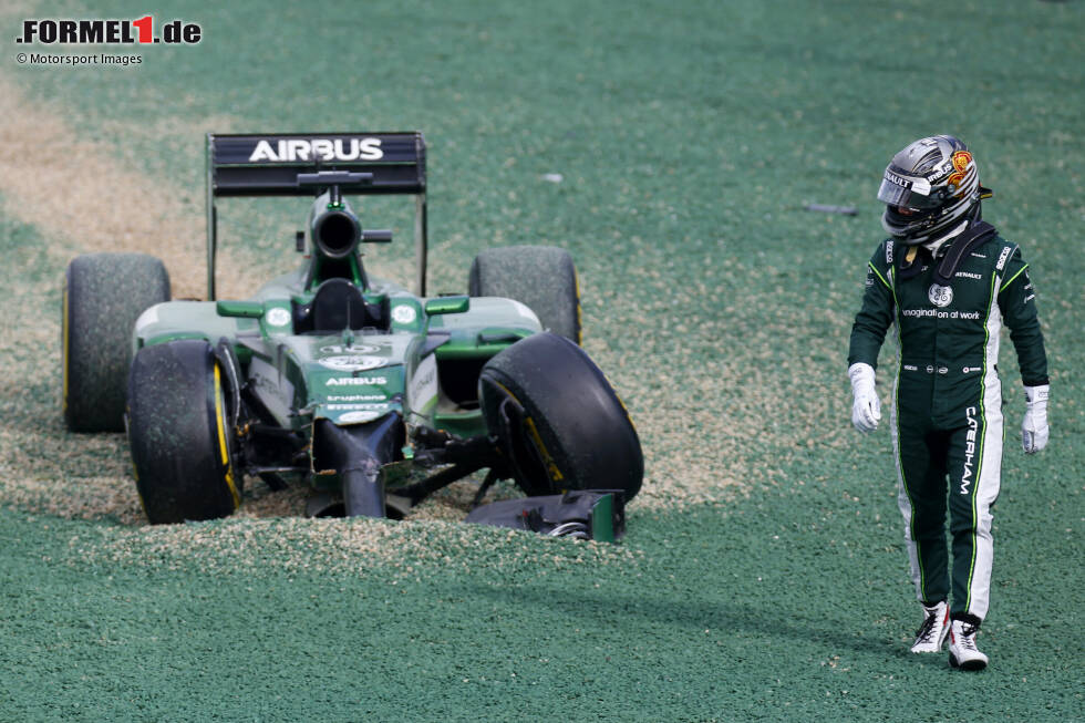 Foto zur News: Weil Lotterer und di Resta bei ihrem jeweiligen Start nicht die Zielflagge sahen, haben sie mit je 100 Prozent die höchste Ausfallquote der Hybridära. Unter den Fahrern, die mehr als einen Start absolviert haben, ist Kamui Kobayashi mit einer Ausfallquote von 40 Prozent der größte Pechvogel der neuen Ära.