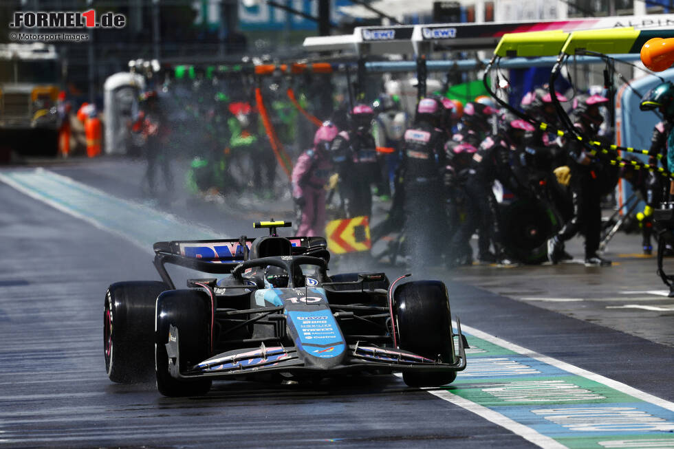 Foto zur News: Pierre Gasly (Marc Surer: 2) - &quot;Gute Fahrt im Regen! Er hat den Alpine in die Punkte gefahren.&quot;