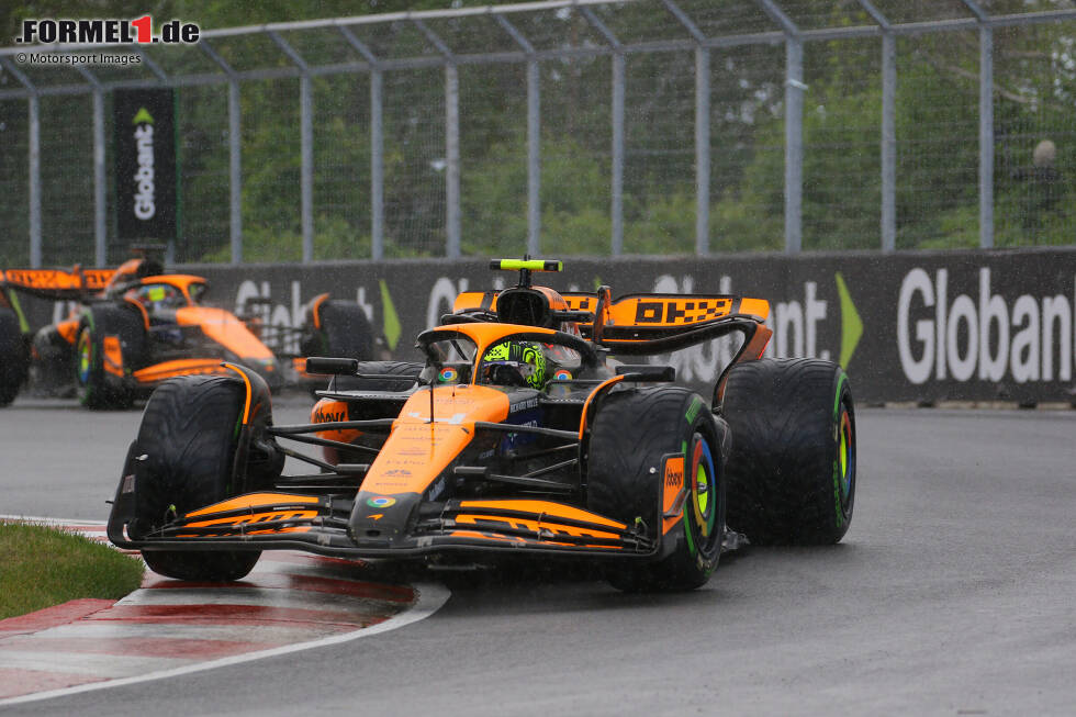 Foto zur News: Lando Norris (Marc Surer: 1) - &quot;Das Safety-Car hat seinen möglichen Sieg gestohlen. Bis auf ein paar kleine Fehler ein perfektes Rennen.&quot;