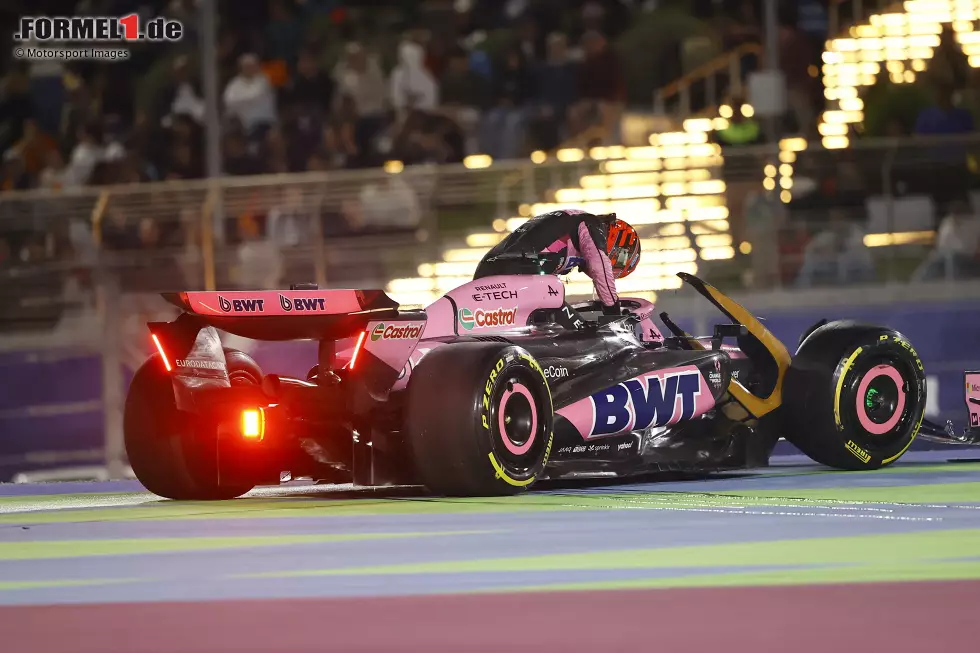 Foto zur News: Esteban Ocon (Marc Surer: 5) - &quot;Was geht hier vor? So schlecht ist Ocon nicht, und dann kommt noch der Hülkenberg und räumt ihn ab.&quot;