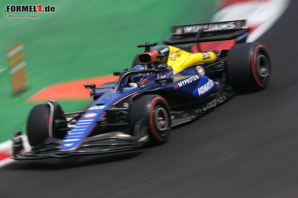 Foto zur News: Alexander Albon (Marc Surer: 4) - &quot;Für den Crash mit Tsunoda konnte er nichts, für den mit Bearman schon.&quot;