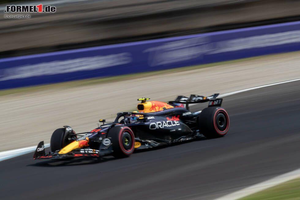 Foto zur News: Sergio Perez (Marc Surer: 3) - &quot;Für ihn eigentlich ein gutes Wochenende. War nah an Max dran.&quot;