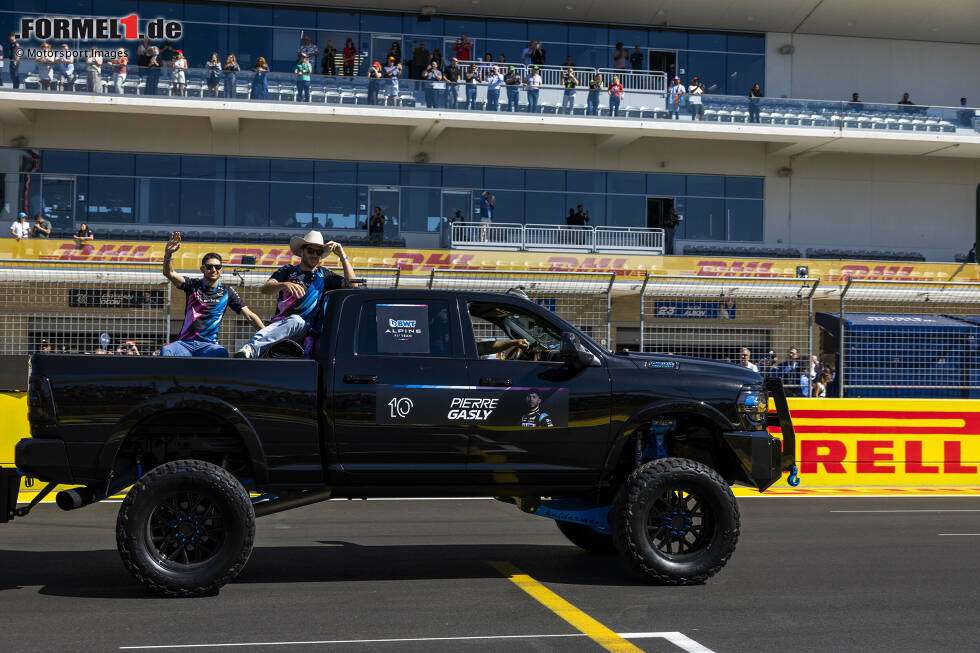 Foto zur News: Pierre Gasly (Redaktion: 3) - Bei uns kommt der Franzose nicht ganz so gut weg. Qualifying und erster Stint waren stark, dann brachte ihn ein langsamer Boxenstopp in Schwierigkeiten. Dafür konnte er nichts, doch danach ging es auch bei ihm bergab. Handelte sich zudem noch eine Strafe ein.