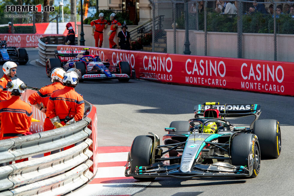 Foto zur News: Lewis Hamilton (Marc Surer: 3) - &quot;Lewis ist ein Monaco-Spezialist. Ich habe von ihm vor allem in der Qualifikation mehr erwartet.&quot;