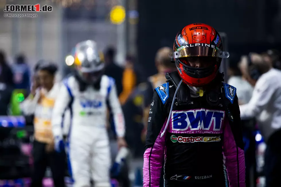 Foto zur News: Esteban Ocon (Redaktion: 3) - Auch wir vermuten, dass der Franzose wohl das Maximum aus dem Alpine herausgeholt hat. Konnte durch die Magnussen-Blockade sogar mit einigen anderen Autos kämpfen, was sonst eventuell nicht der Fall gewesen wäre. Aktuell ist es schwierig, sich im Alpine für noch bessere Noten zu empfehlen.