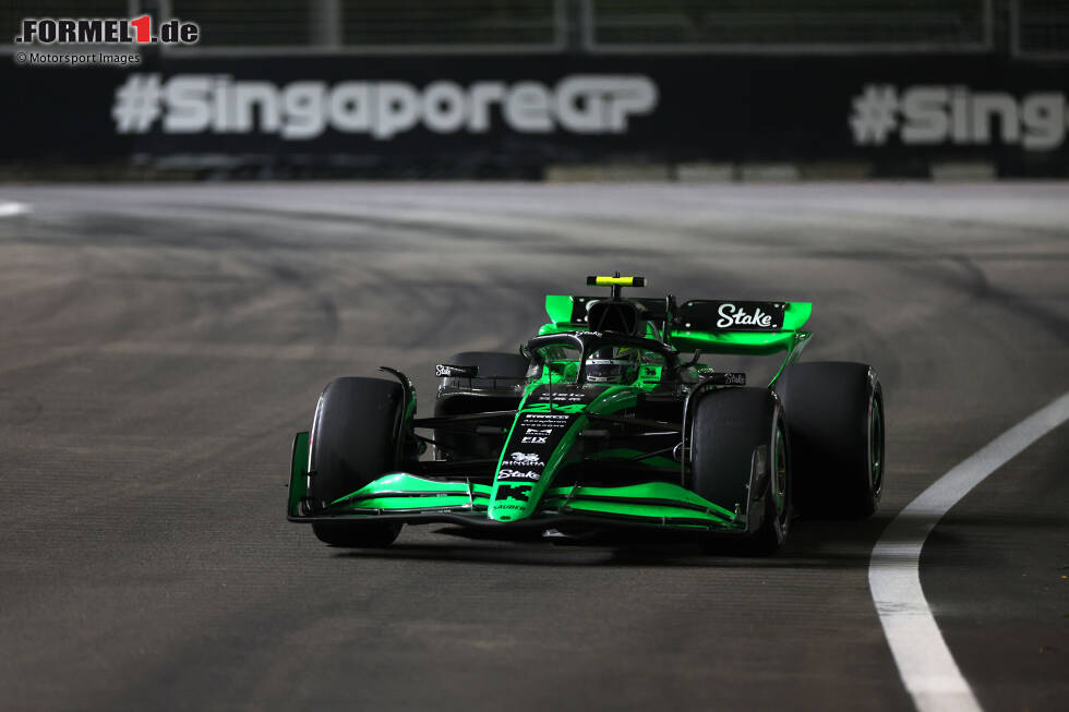 Foto zur News: Guanyu Zhou (Marc Surer: 3) - &quot;Musste seinem Teamkollegen helfen gegen Gasly.&quot;