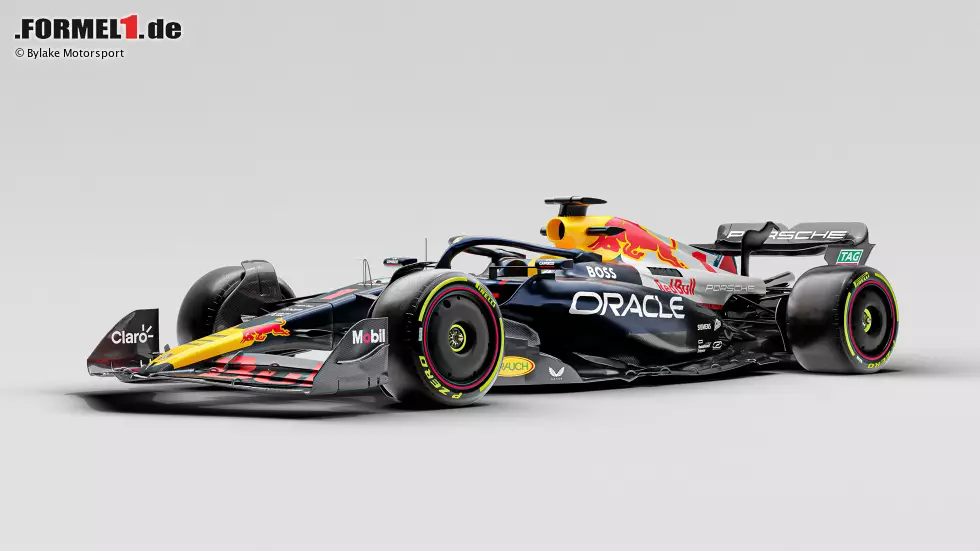 Foto zur News: Keine echte Designstudie, aber der Versuch, sich dem anzunähern, was zwischen Red Bull und Porsche 2021 und 2022 verhandelt wurde. Hätte das Auto so oder so ähnlich ausgesehen?