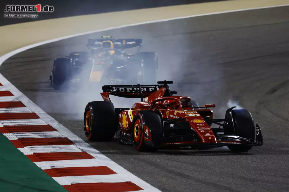 Foto zur News: Charles Leclerc (2): Eine gute Leistung im Qualifying, wenn auch keine perfekte, und auch wenn sein Rennen einen schlechteren Eindruck machte, war das vor allem auf seine Probleme mit den Bremsen zurückzuführen. Unter diesen Vorzeichen war P4 am Ende noch eine ordentliche Leistung.