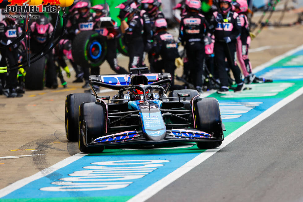 Foto zur News: Esteban Ocon (Marc Surer: 4) - &quot;Der Speed von Alpine ist wieder weg. Dazu haben sie auch noch im Qualifying den Fehler gemacht, ihn zu früh an die Box zu holen.&quot;