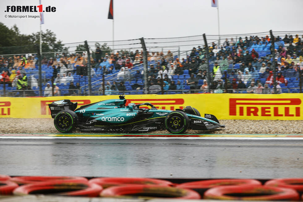 Foto zur News: Lance Stroll (Marc Surer: 5) - &quot;Der Abflug im dritten Freien Training hat ihn wohl aus dem Rhythmus gebracht.&quot;