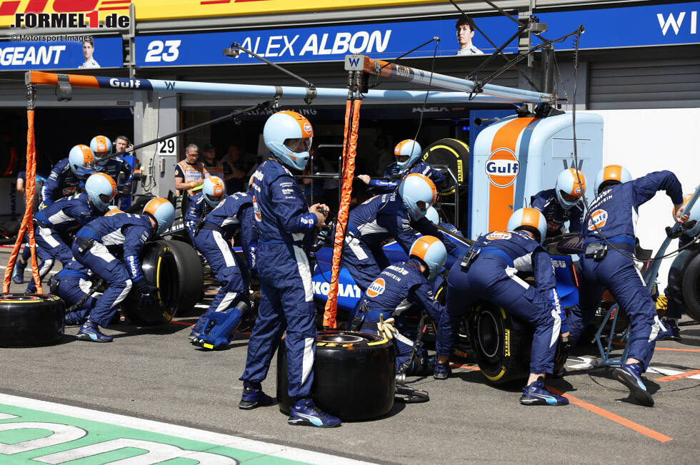 Foto zur News: Alexander Albon (Marc Surer: 3) - &quot;Auf dieser Strecke hätte ich mehr erwartet. Von ihm und vom Williams.&quot;