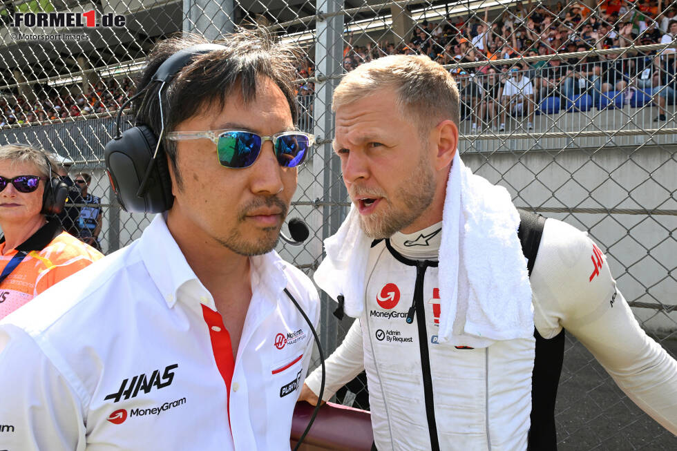 Foto zur News: Kevin Magnussen (Redaktion: 2) - Sehen wir auch so, weshalb es von uns sogar eine 2 gibt. Im Rennen zwar knapp hinter Hülkenberg, doch im Sprint war die Reihenfolge noch andersherum. Da war der Däne als Neunter sogar &quot;Best of the Rest&quot; hinter den Topteams. Vielleicht eines seiner letzten Highlights in der Formel 1 ...