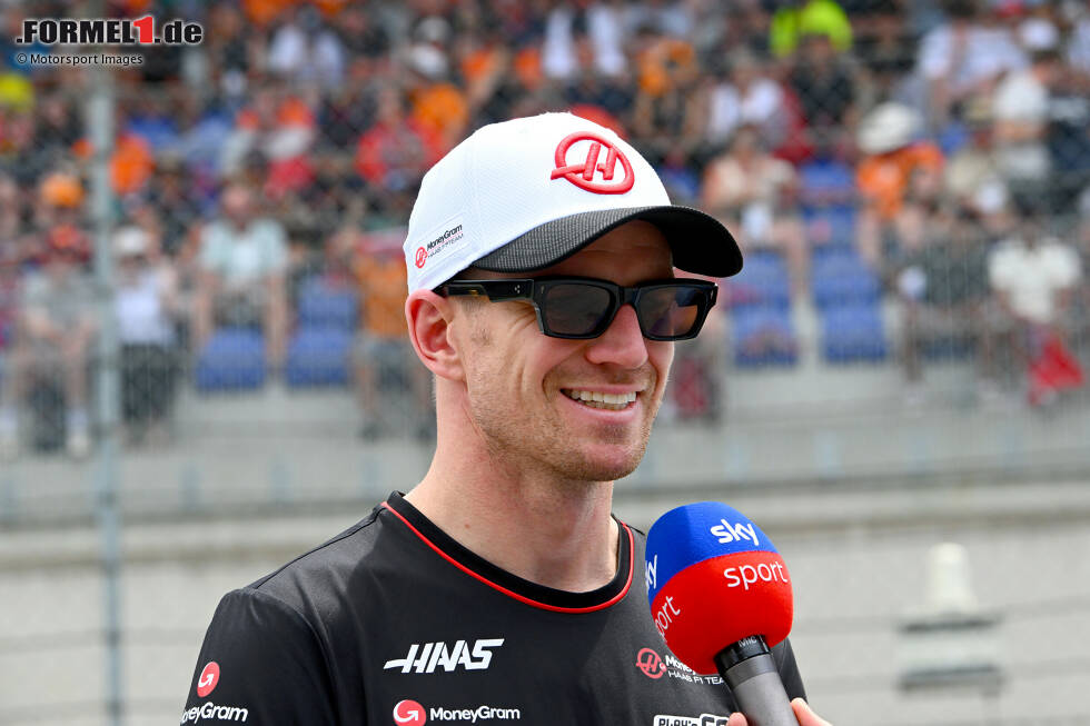 Foto zur News: Nico Hülkenberg (Redaktion: 2) - Für uns wahrscheinlich der beste Fahrer am Sonntag. Spielberg liegt Haas traditionell, aber P6 muss man am Ende erst einmal verteidigen gegen Perez im (zugegebenermaßen angeschlagenen) Red Bull. Für die 1 reicht es am Ende aber hauchdünn nicht, dazu war der Sprint zu schlecht.