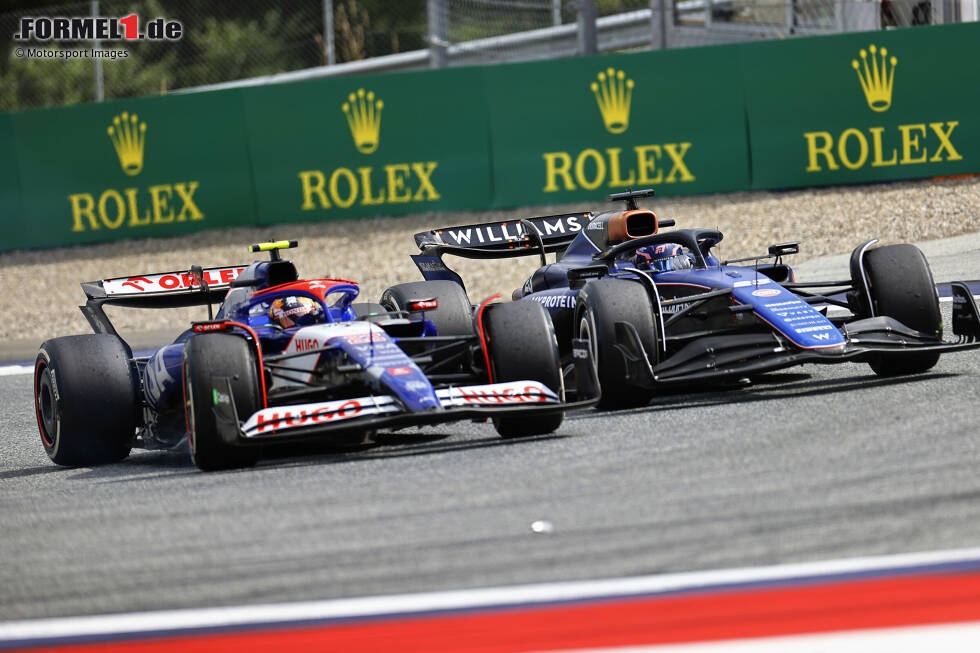 Foto zur News: Yuki Tsunoda (Marc Surer: 4) - &quot;Er will nicht akzeptieren, wie schlecht die Upgrades sind, überfährt das Auto und fällt daher derzeit hinter Ricciardo zurück.&quot;