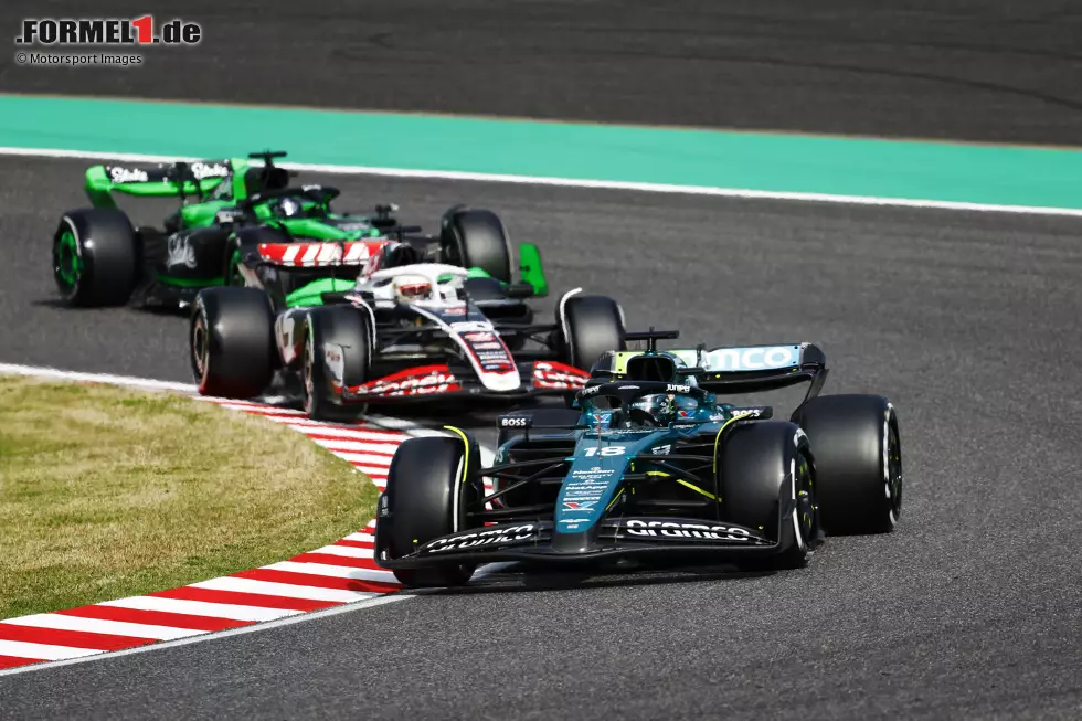 Foto zur News: Lance Stroll (Marc Surer: 4) - &quot;Auf einer echten Fahrerstrecke wie Suzuka sieht man im Aston-Martin-internen Vergleich wieder mal, was ein guter Fahrer ausmacht.&quot;