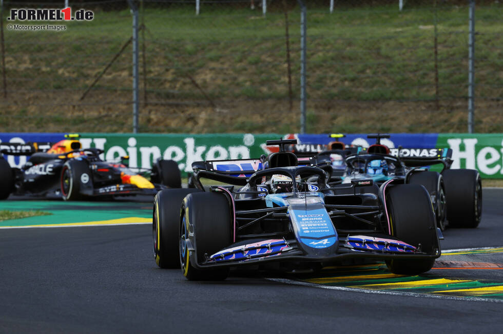 Foto zur News: Esteban Ocon (Marc Surer: 3) - &quot;Irgendwie ist die Performance des Alpine wieder weg. Aber vier Plätze beim Start gutgemacht.&quot;