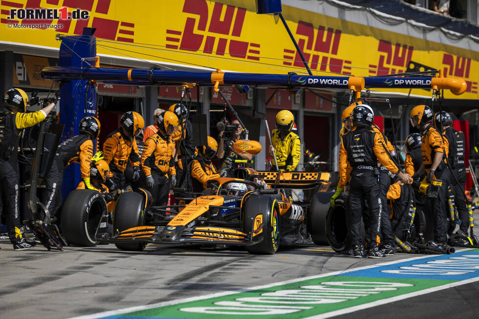 Foto zur News: Lando Norris (Marc Surer: 1) - &quot;Pole und Teamorder. Das Team hat strategische Scheiße gebaut, sonst wäre es nie zu dieser Situation gekommen. Ein Gentleman.&quot;