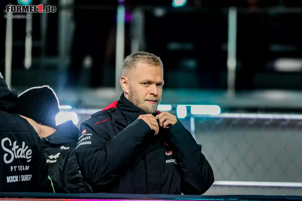 Foto zur News: Kevin Magnussen (Redaktion: 3) - Das sehen wir genauso. Während Nico Hülkenberg wichtige Punkte für Haas holte, war Magnussen zwei Mal knapp außerhalb der Top 10. Das reicht dann nicht für eine 2.