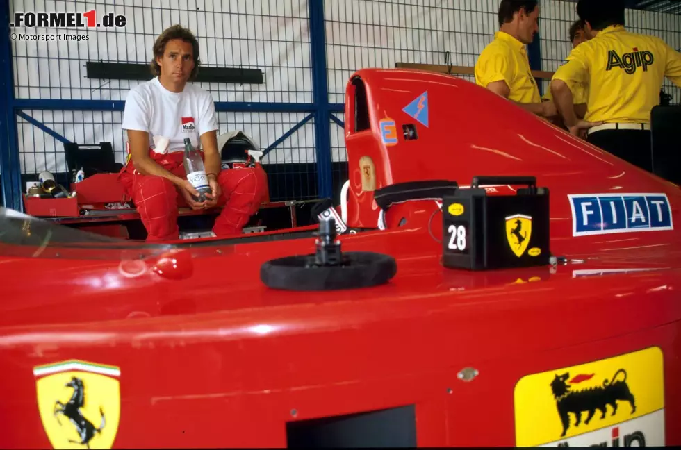 Foto zur News: Gerhard Berger (Ferrari/Benetton): Kein WM-Titel dafür aber zwei Einträge in unserer Liste. Der Österreicher fährt zunächst zwischen 1987 und 1989 und dann noch einmal zwischen 1993 und 1995 für die Scuderia. Insgesamt springen fünf Grand-Prix-Siege und zwei dritte Plätze in der Weltmeisterschaft heraus.