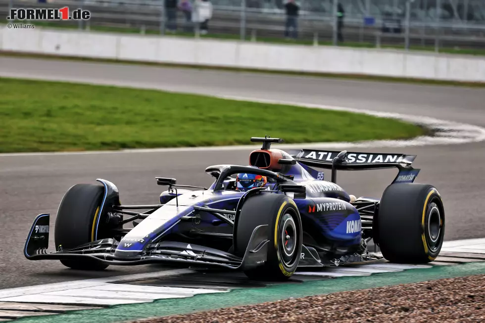 Foto zur News: Williams FW47 in Silverstone