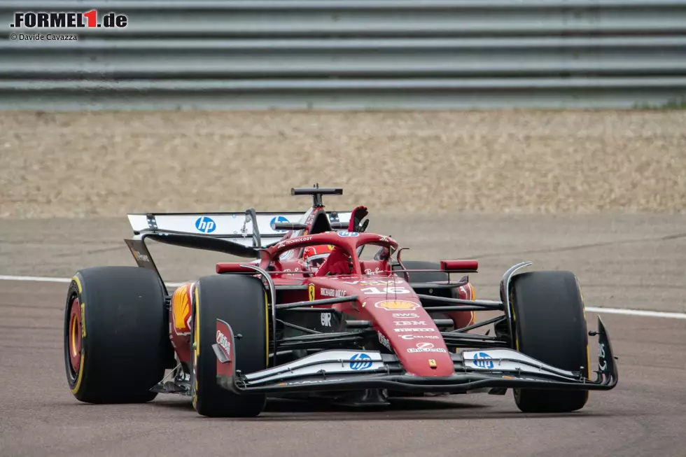 Foto zur News: Ferrari SF25 in Fiorano