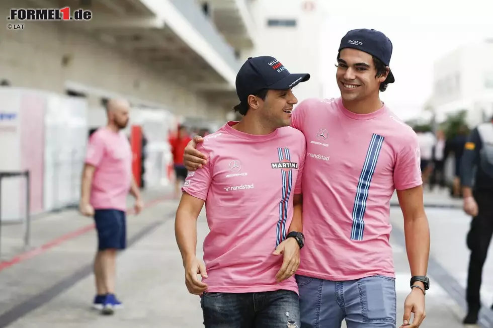 Foto zur News: Zwei Jahre zuvor gab Lance Stroll bei Williams sein Debüt. Eigentlich sollte der Kanadier von Valtteri Bottas lernen, doch nach Nico Rosbergs Abschied ging der zu Mercedes und Williams holte Massa aus der Rente. Drei Punkte mehr holte der Brasilianer und feierte am Ende der Saison seinen zweiten Rücktritt.