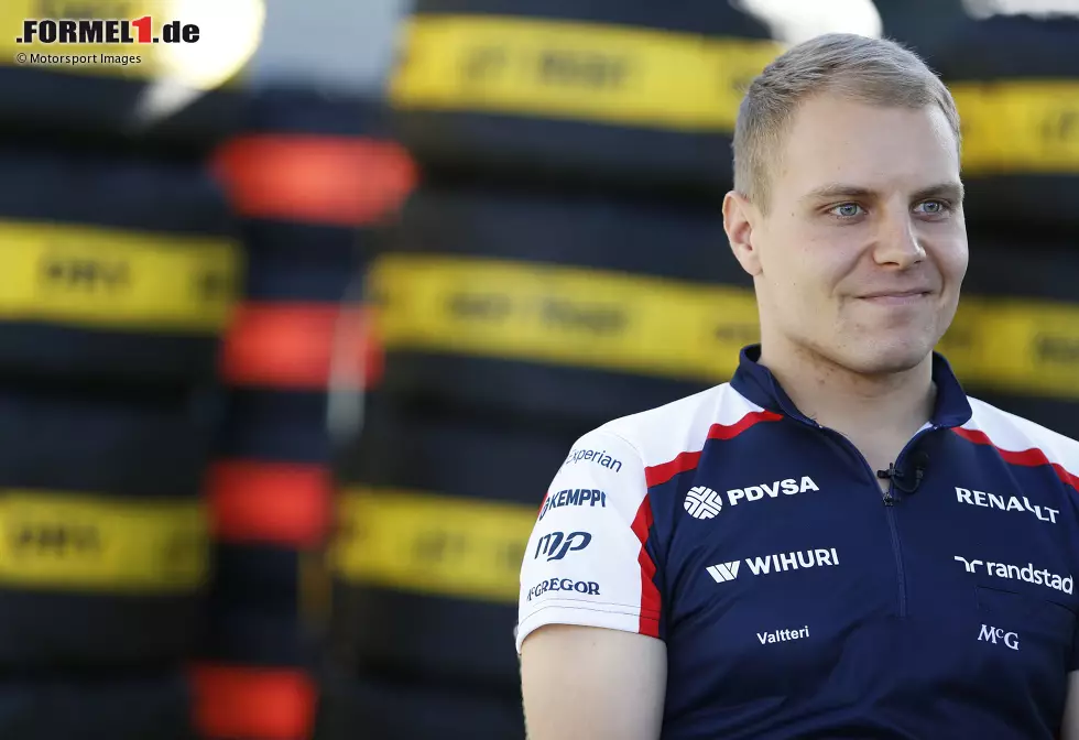 Foto zur News: Valtteri Bottas (2013): Damals noch ohne Bart und Vokuhila debütiert der Finne in einem schwierigen Jahr für Williams in der Königsklasse. Ein achter Platz in Austin ist sein einziges Punkteergebnis, doch unter neuem Reglement blüht das Team danach auf. Die Verbindung zu Manager Toto Wolff sichert ihm bei Mercedes die Rosberg-Nachfolge.