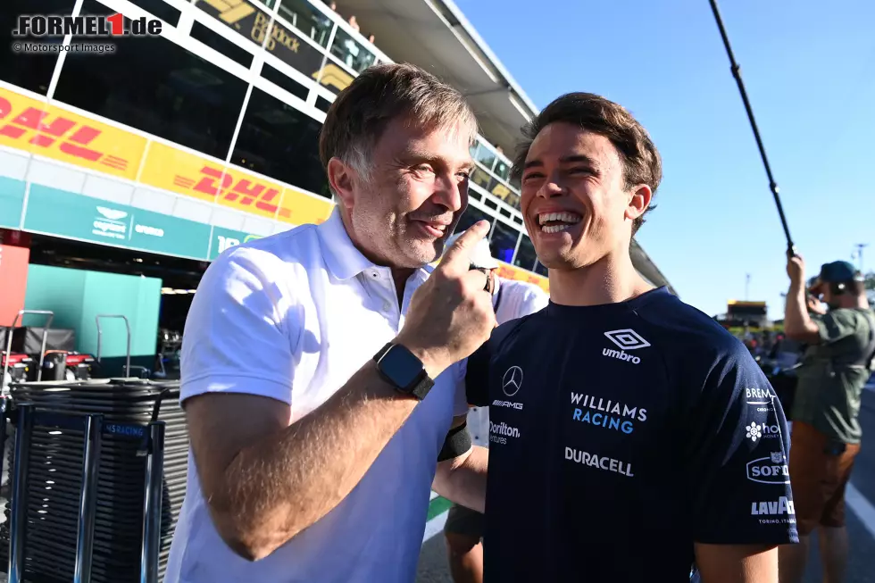 Foto zur News: Nyck de Vries (2022): Der Blinddarm von Alex Albon muss raus, deswegen springt in Monza de Vries ein, der in dem Jahr schon für diverse Teams getestet hat. Anders als Stammfahrer Nicholas Latifi fährt er sofort in die Punkte. Das macht Red Bull aufmerksam, die ihn für 2023 zu AlphaTauri holen - nach zehn Rennen fliegt er dort raus.