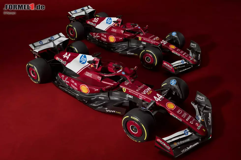 Foto zur News: Denn wer weiß? Vielleicht ist der Ferrari SF-25 2025 das Auto, das es zu schlagen gilt. Das werden vor allem ...