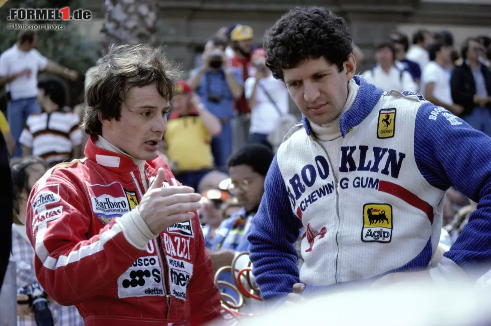 Foto zur News: ... verliert Villeneuve an seinen Ferrari-Teamkollegen Jody Scheckter. Aber nur, weil einzig 1979 eine andere Streichresultat-Regelung gilt als in den Jahren davor und danach, sonst wäre Villeneuve nicht Zweiter, sondern Weltmeister.