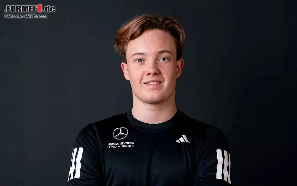 Foto zur News: Bei Mercedes kommt nach Andrea Kimi Antonelli nicht viel nach. Die neueste Verpflichtung ist der Däne Noah Stromsted, der 2025 seine erste Formel-3-Saison absolvieren wird. Alle anderen Piloten sind noch weiter weg, ein bekannter Name ist aber noch F1-Academy-Vize Doriane Pin.