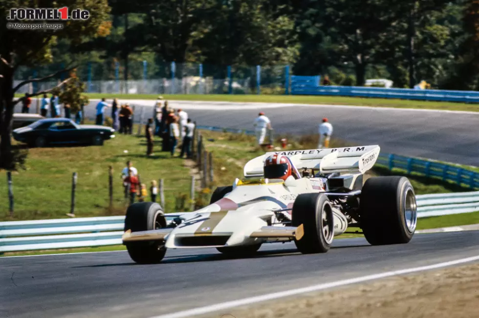 Foto zur News: Der Schweizer Jo Siffert schließt die Formel-1-Saison 1981 mit einem zweiten Platz für BRM in Watkins Glen ab. Nur wenige Tage später stirbt er bei einem nicht zur WM zählenden Rennen in Brands Hatch. Sein Auto fängt bei einem Unfall Feuer und der 35-Jährige zieht sich eine tödliche Rauchgasvergiftung zu.