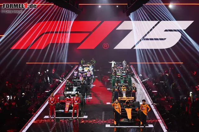 Foto zur News: Bei der Formel-1-Show in London haben die Teams ihre Farbdesigns für die Saison 2025 vorgestellt. Sieben unserer Redakteure haben die einzelnen Looks mit Punkten von 1 (Flop) bis 10 (Top) bewertet. Von 7 bis 70 Punkten war also alles möglich. Und hier ist das Ergebnis: das Ranking der Formel-1-Autodesigns 2025!